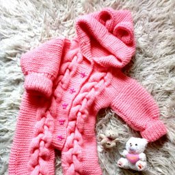 комбинезон с косами