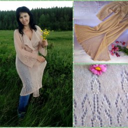 Воздушный кардиган из кид мохера