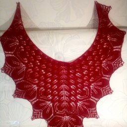 впервые шаль ХАРУНИ в исполнении дочки