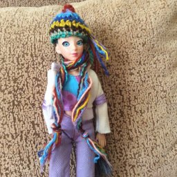 Шапка с " хвостиком".