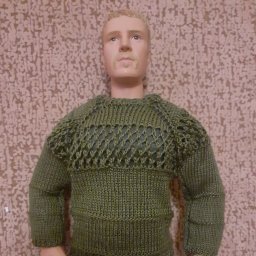 Свитер 3 "болотный" .