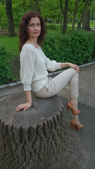 Блуза льняная белая 2 Блуза льняная белая 2