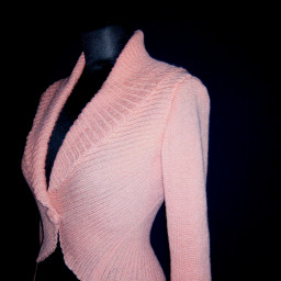 Жакет кофта вязаная