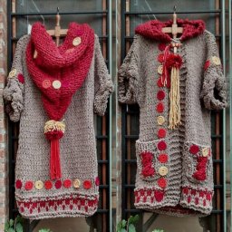 Фантазийна бохо-кофта