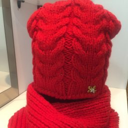 Комплект "Шапочка и шарф"на зиму