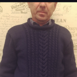 Мужской полувер.