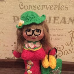 КУКЛА "Путешественница"