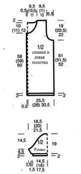 ​Красивый жилет спицами