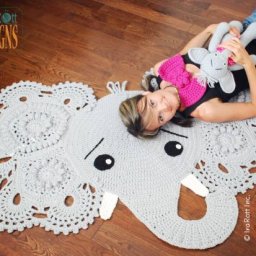 Пряжа для коврика