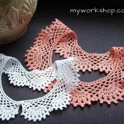 Воротнички от кружевницы Оли Сафиной