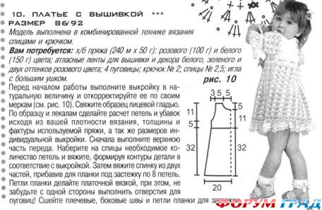 Платьице для малышки Платьице для малышки