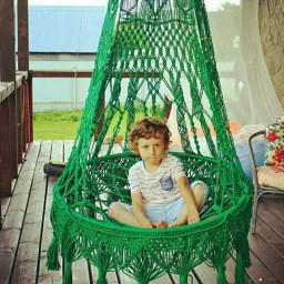 Гамак к технике макраме