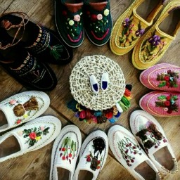 Вязание и вышивка в хенд мейд обуви!