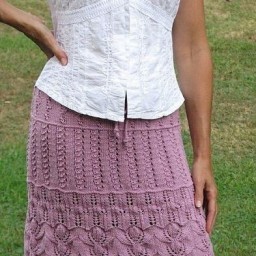 Встречали описание этой юбочки?