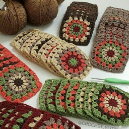 Вязание из мотивов