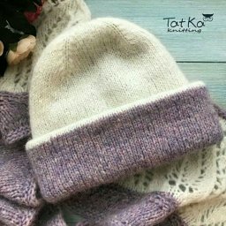 Как связать двустороннюю шапку?