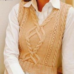 Как вяжется аран?