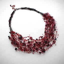 Моя бижутерия. Воздушное колье.