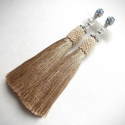 Бижутерия.Серьги-Кисти.Часть 4.