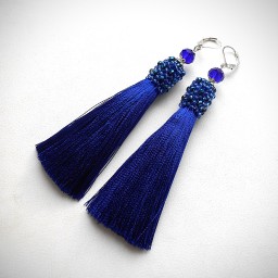 Бижутерия. Серьги-Кисти.