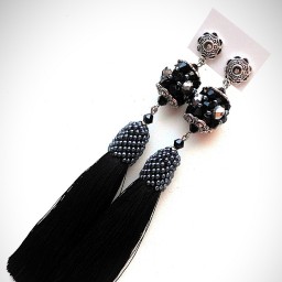 Бижутерия. Серьги-кисти. Часть 5.