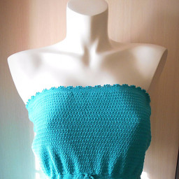 Топ без бретелей "Нарядный Ажур"