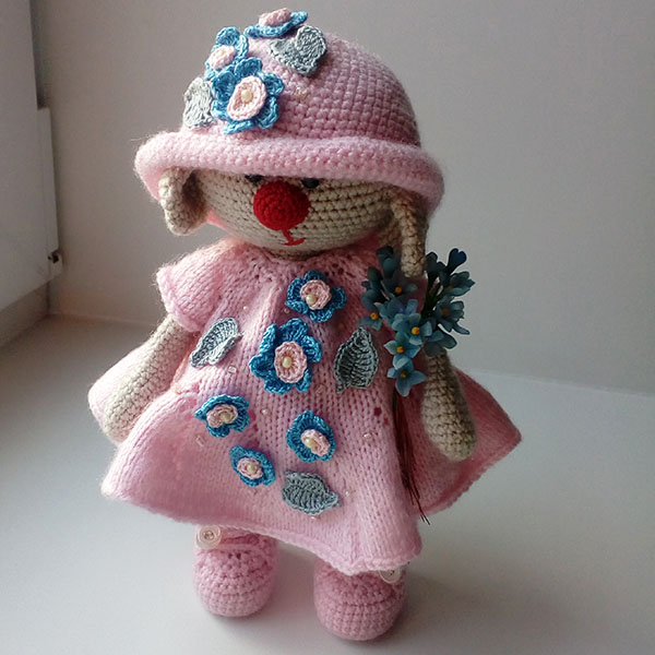 Малышка Розочка, со съемной одеждой