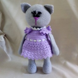 Кошечка Мими со съемной одеждой