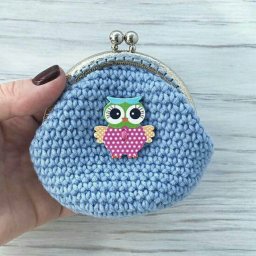 Вязаные кошелечки