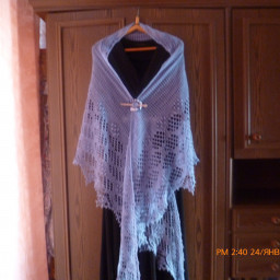 Шаль Молоко и мёд