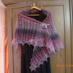 Шаль Воздушные шары