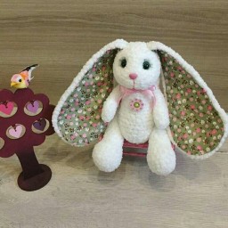 Классное сочетание вязаной части и трикотажа