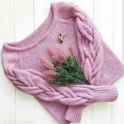 Как вяжутся такие рукава?