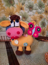 Веселая коровка.