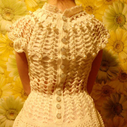 Платье со спины