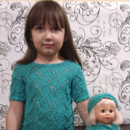 Ажурный пуловер