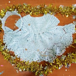 Платье Снежинка.