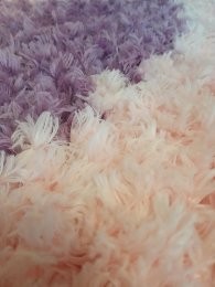 Коврик из пряжи петельками. Коврик из пряжи петельками.