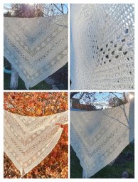 Шаль крючком