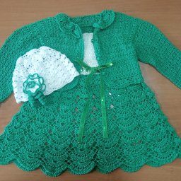 Комплект для девочки крючком