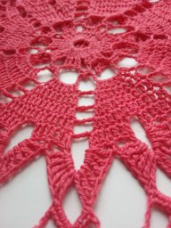 Салфетки крючком из остатков