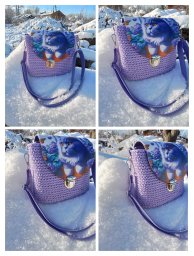 Сумки из полиэфирного шнура.