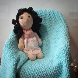 Плюшевый плед. Отзыв о пряже Гималаи долфин беби Файн.