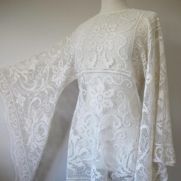 Просто красота в филейной технике.