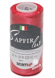 Салфетка крючком из вискозы.