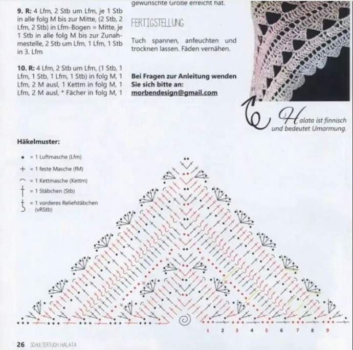 Мини шаль. 13 Мини шаль. 13