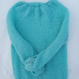 Джемпер паутинка крючком, обзор пряжи Императрица от джина.