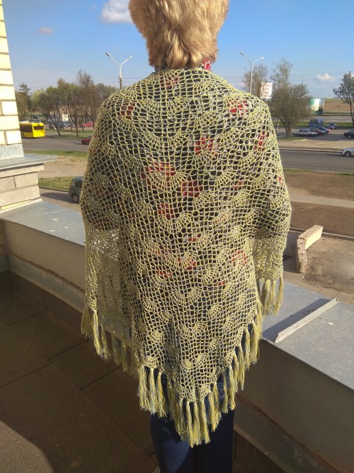 Весенняя шаль Весенняя шаль