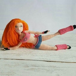 Фитнес для кукол - бывает и такое!