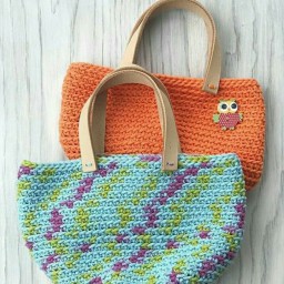 Вязаные сумочки